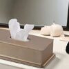 Beaded Steel Tissue/Napkin Paper Holder for Dining Table - Tissue Box for Car - Napkin Stand
