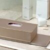 Beaded Steel Tissue/Napkin Paper Holder for Dining Table - Tissue Box for Car - Napkin Stand