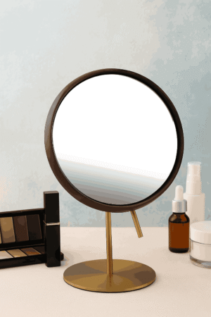 Gold Metal Vanity Mirror