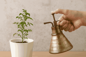 Glass & Metal Plant Mist Spray Bottle