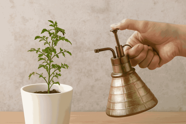 Glass & Metal Plant Mist Spray Bottle