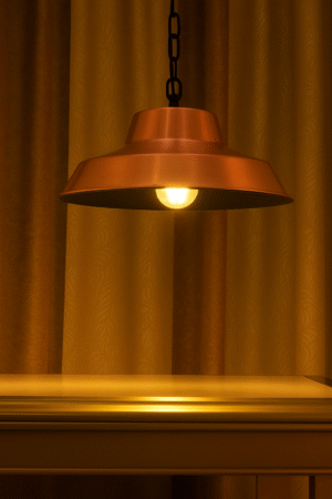 Aurora Copper Dome Pendant Light