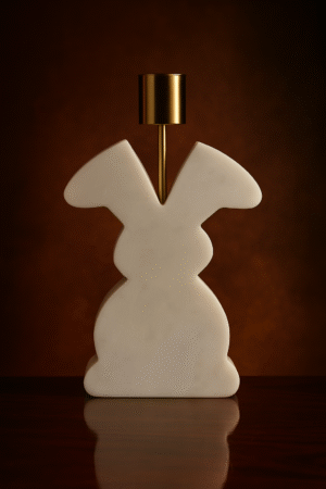 Luxury Marble Bunny Table Lamp